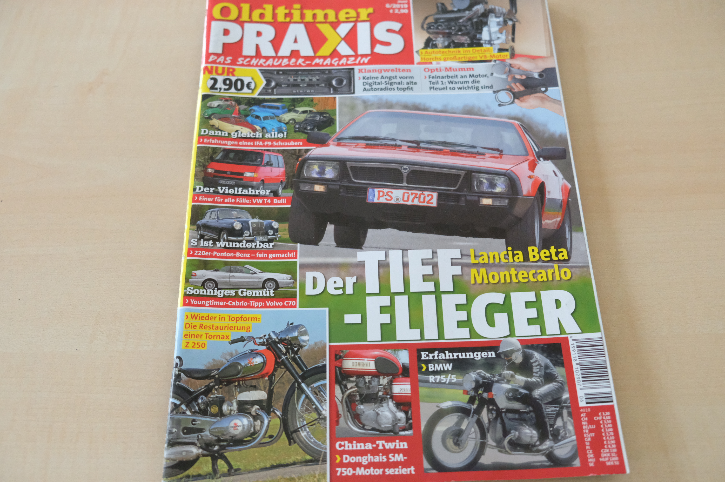 Deckblatt Oldtimer Praxis (06/2019)